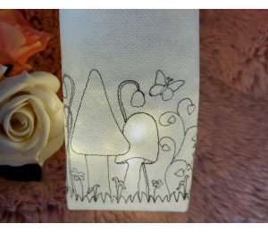 ADVENTSKALENDER 13. Dezember - Stickserie ITH Lichtbeutel Pilzdorf